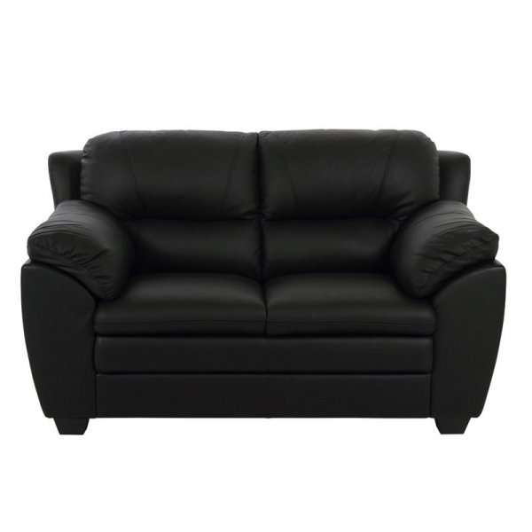 Palarmo 2-sits soffa - Svart ecolder