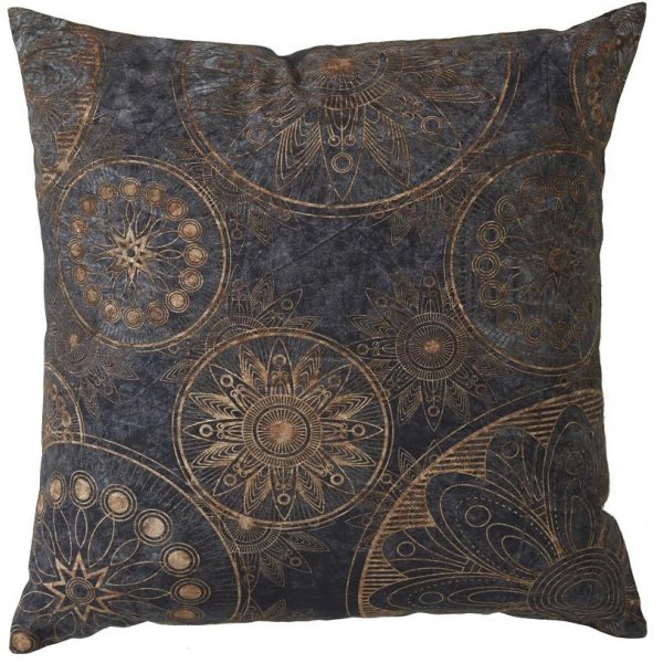 Mystiq kudde 50x50 cm - Bl/Guld