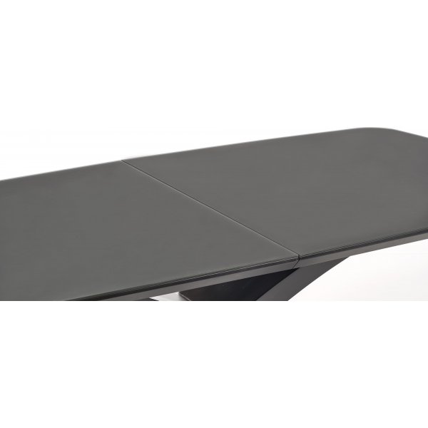 Table à manger extensible Simona 90x160-220 cm - Gris Table à manger extensible Simona 90x160-220 cm - Gris