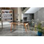 Palace matbord 160 cm - Ek/glas