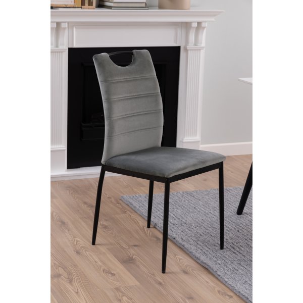 Chaise de salle à manger Dia - Gris Chaise de salle à manger Dia - Gris