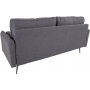 Imola 2,5-sits soffa - Gr/svart