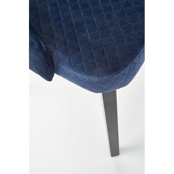Chaise de salle  manger Catrin 3 - Bleu