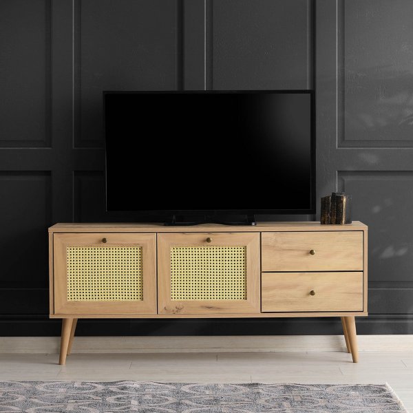 Patara TV-bänk 140 cm - Ek Patara TV-bänk 140 cm - Ek