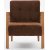 Fauteuil Kemer - Marron