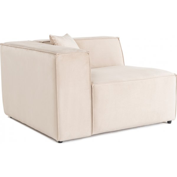 Lora hörnmodul vänster - Cream Lora hörnmodul vänster - Cream