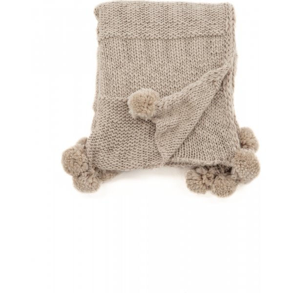 Plaid fin 130x170 cm - Beige Plaid fin 130x170 cm - Beige