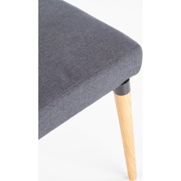 Shad matstol - Mörkgrå / Ljust trä Shad matstol - Mörkgrå / Ljust trä