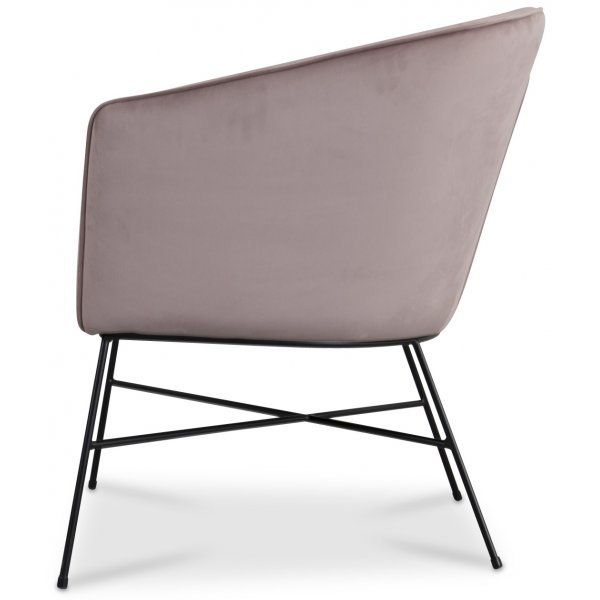 Isabelle ftlj i rosa sammet + Flckborttagare fr mbler