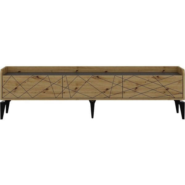 Meuble TV Raya - Anthracite Meuble TV Raya - Anthracite