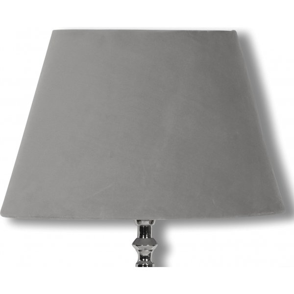 Velvet lampskrm 20 cm - Gr