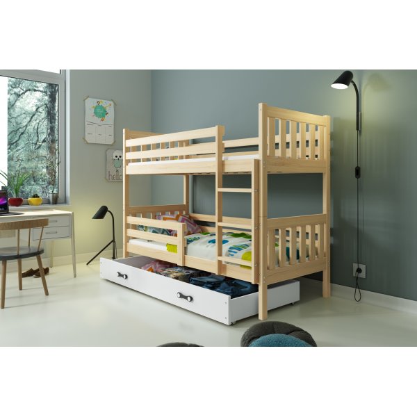 Carino våningssäng med förvaringslåda - Valfri färg & storlek Carino våningssäng med förvaringslåda - Valfri färg & storlek