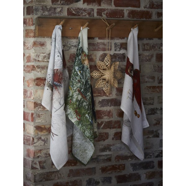 Torchon de cuisine Idun 50 x 70 cm - Rouge Torchon de cuisine Idun 50 x 70 cm - Rouge