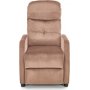 Gunvor reclinerftlj i beige sammet