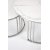 Verado soffbord 60/80 cm - Vit marmor