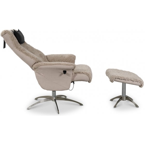 Ullrik fårskinnsfåtölj - Beige fårskinn Ullrik fårskinnsfåtölj - Beige fårskinn