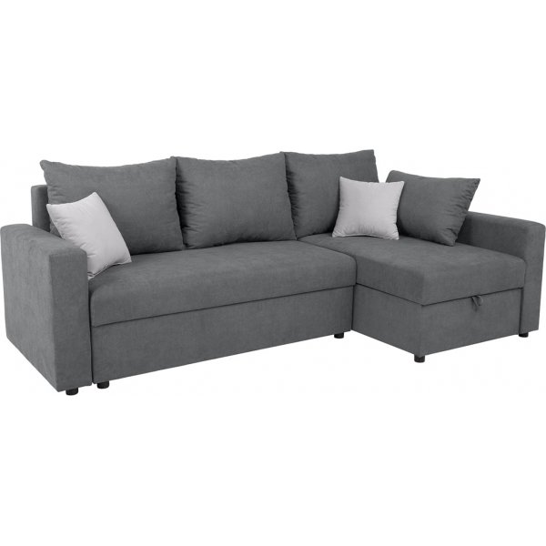 Zemek divanbäddsoffa - Grå Zemek divanbäddsoffa - Grå