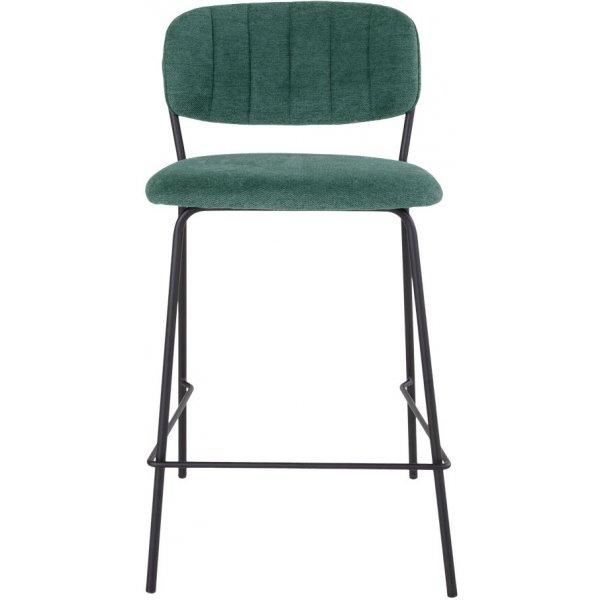Alicante Barstol - Mrkgrn/svart