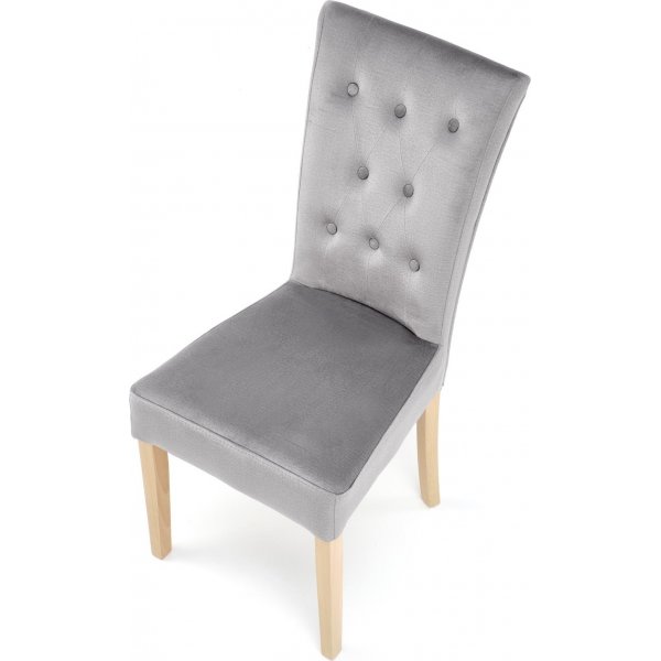 Chaise de salle à manger Vermont - Chêne miel/gris Chaise de salle à manger Vermont - Chêne miel/gris