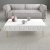 Table basse Lyon 105 x 60 cm - Blanc/dor