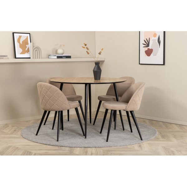 Alice matstol - Beige Alice matstol - Beige