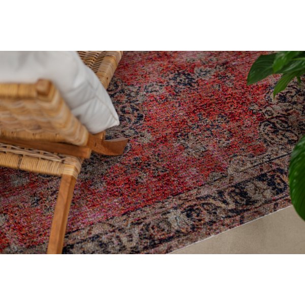 Tapis tissé plat Tibet Vintage Rouge Tapis tissé plat Tibet Vintage Rouge