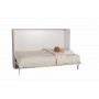 Sngskp 120200 cm horisonellt - Vit - Compact living
