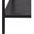 Table basse Seaford 55/90 cm - Noir