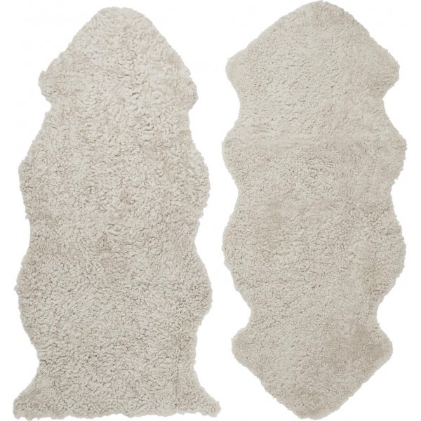 Curly frskinn Sand
