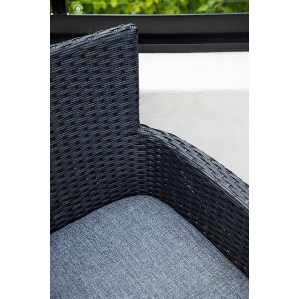 Malina matstol - Svart/Grå Malina matstol - Svart/Grå