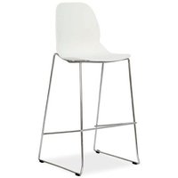 Barstol Hailee - Vit (Plast) / Krom Barstol Hailee - Vit (Plast) / Krom