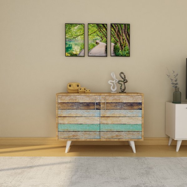 Armoire Dilara - Multicolore Armoire Dilara - Multicolore