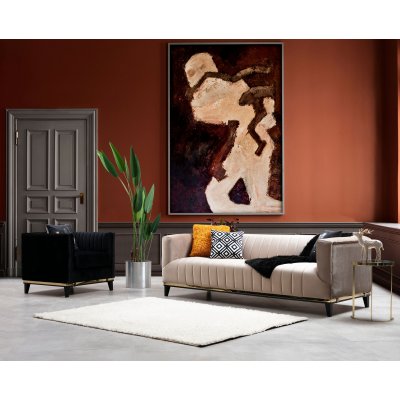 Bellini 3-sits soffa - Beige