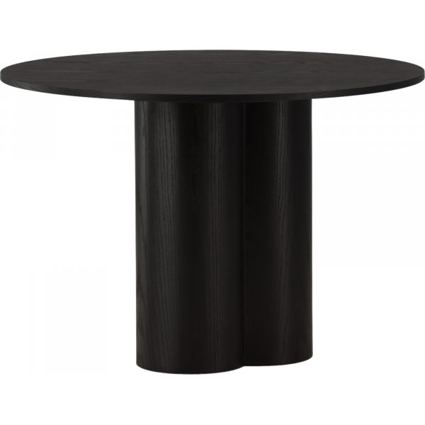 Table à manger Olivia Ø110 cm - Noir Table à manger Olivia Ø110 cm - Noir