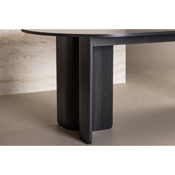 Table  manger Tyres 220 x 100 cm - Noir