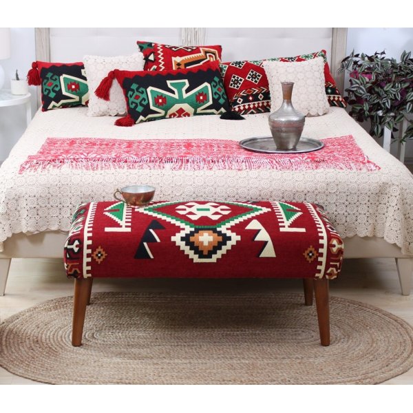 Tabouret Vezir - Multicolore