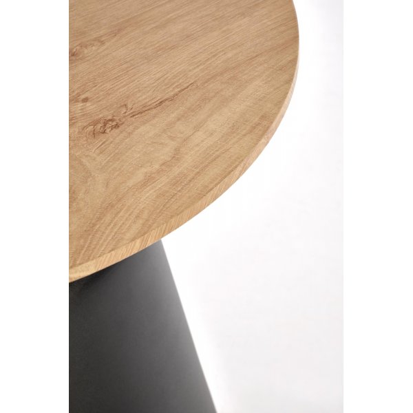 Satsbord 70/50 cm svart / Natur