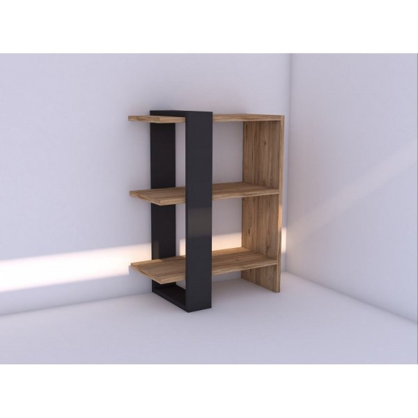 Ova bokhylla - Antracit/furu Ova bokhylla - Antracit/furu