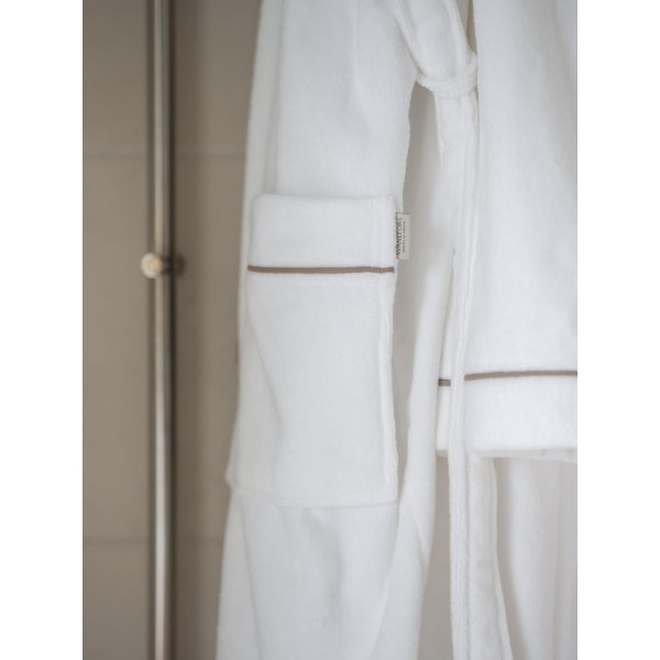 Peignoir Carlton - Blanc
