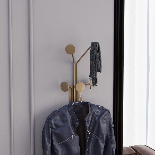 Giraf kleerhanger - Goud Giraf kleerhanger - Goud