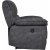 Fauteuil inclinable Coventry avec mcanisme lectrique - Microfibre grise