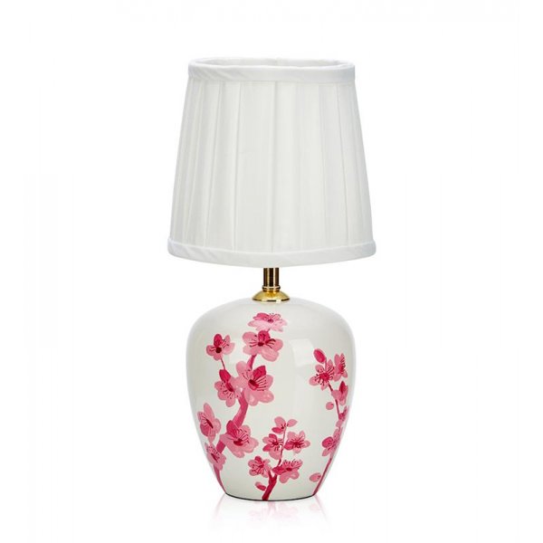 Cherry Bordslampa 33 - Vit/Rosa