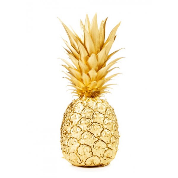 Poster Guld Ananas
