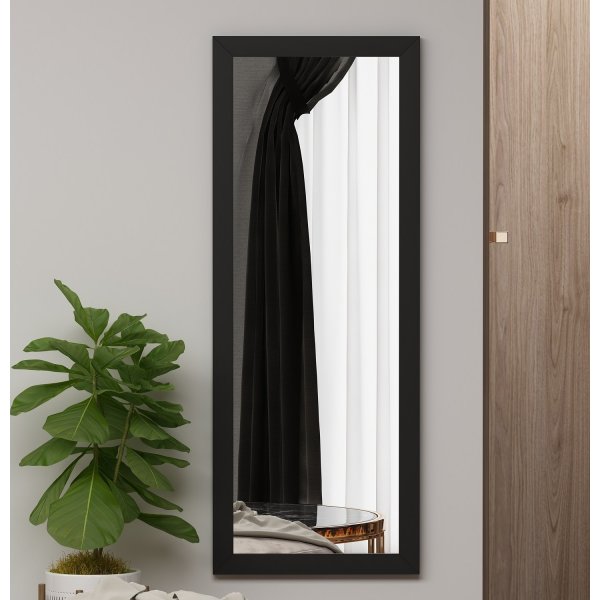 Miroir mural Omilo - Noir Miroir mural Omilo - Noir