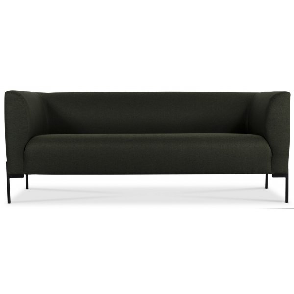 Mistral 2,5-sits soffa i mrkgrnt tyg