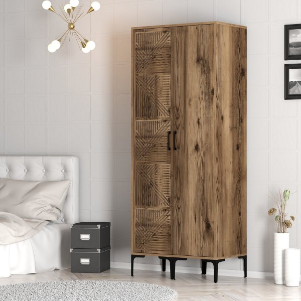 Armoire Kumsal 2 Noyer Armoire Kumsal 2 Noyer