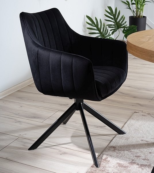 Chaise Casper - Noir