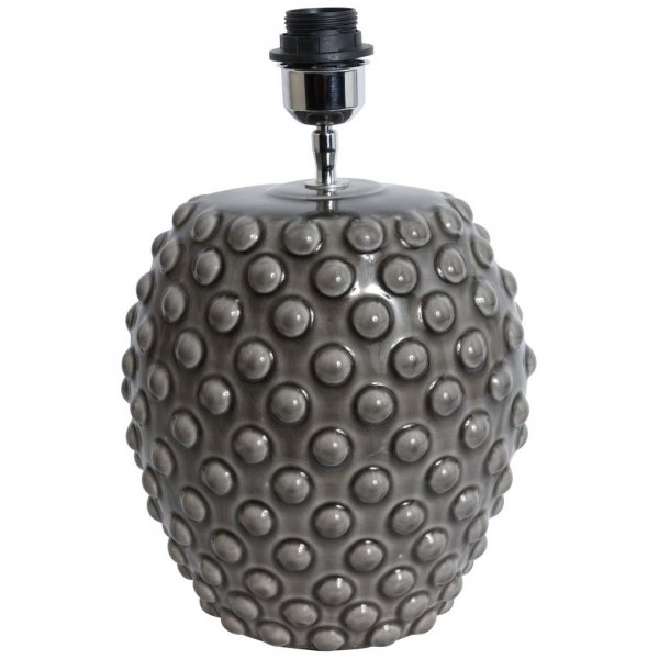 Bouble lampfot H37 cm - Gr (Glansig)