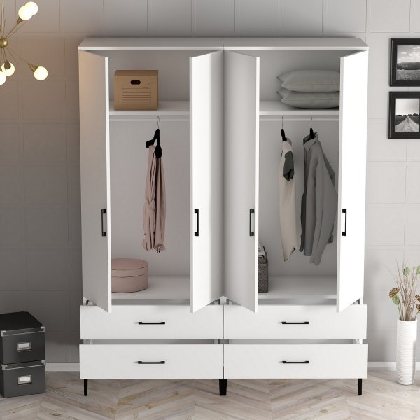 Armoire Kumsal 14 Blanc
