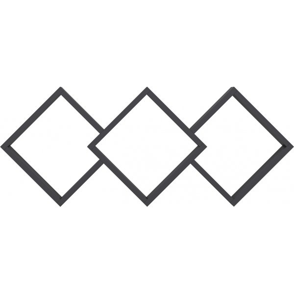 Galaxy wandplank Antraciet